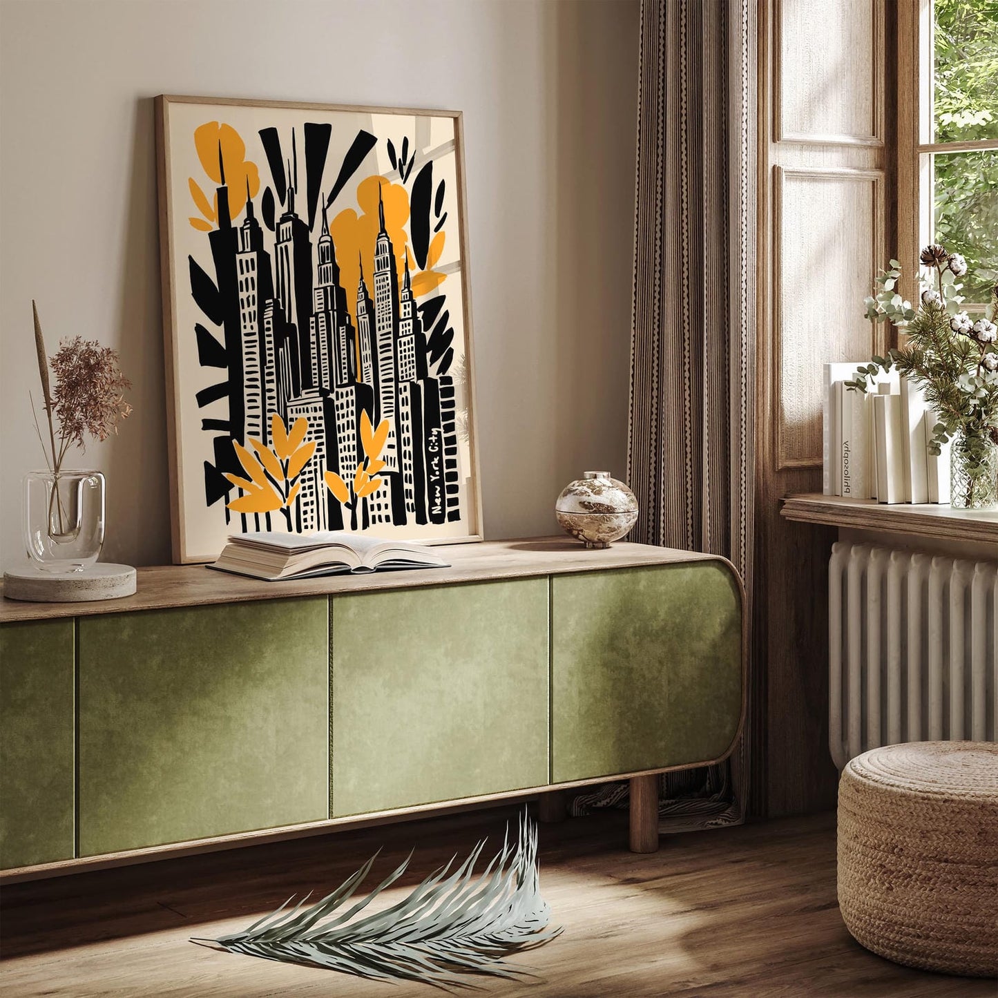 New York City Travel Modern Poster