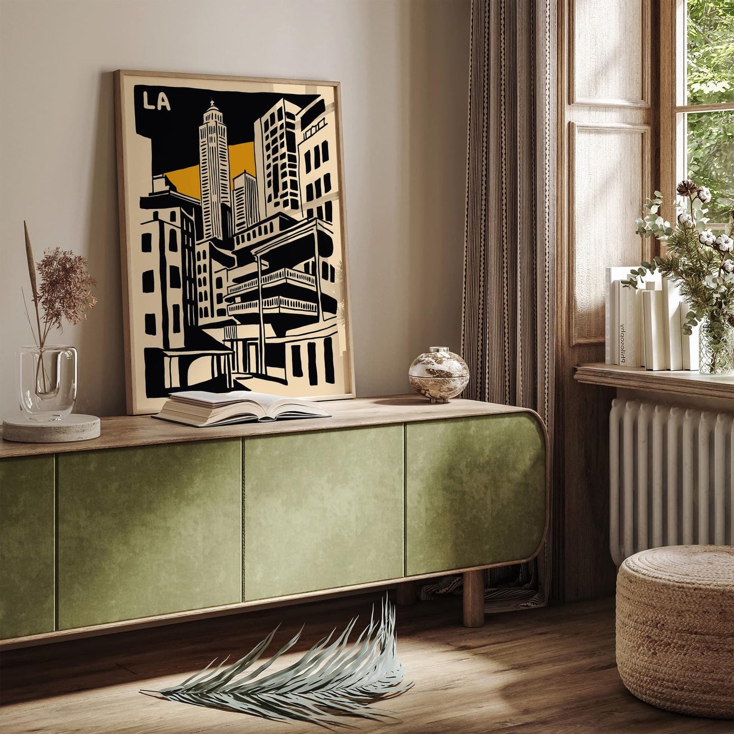 Los Angeles Modern Architecture Poster