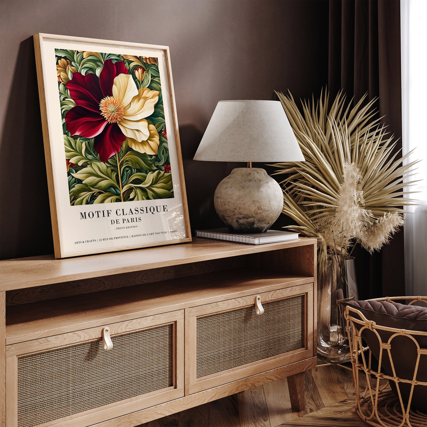 Classic Motif Beauty: Elegant Poster Collection