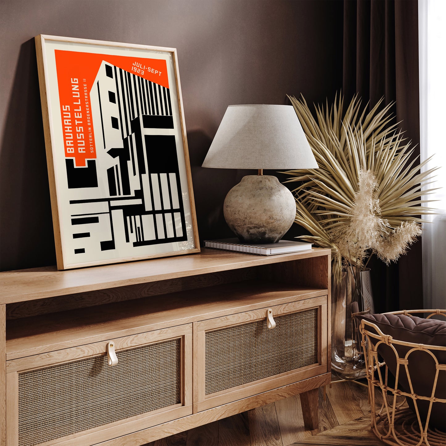 Modern Bauhaus Exhibition Print 2024