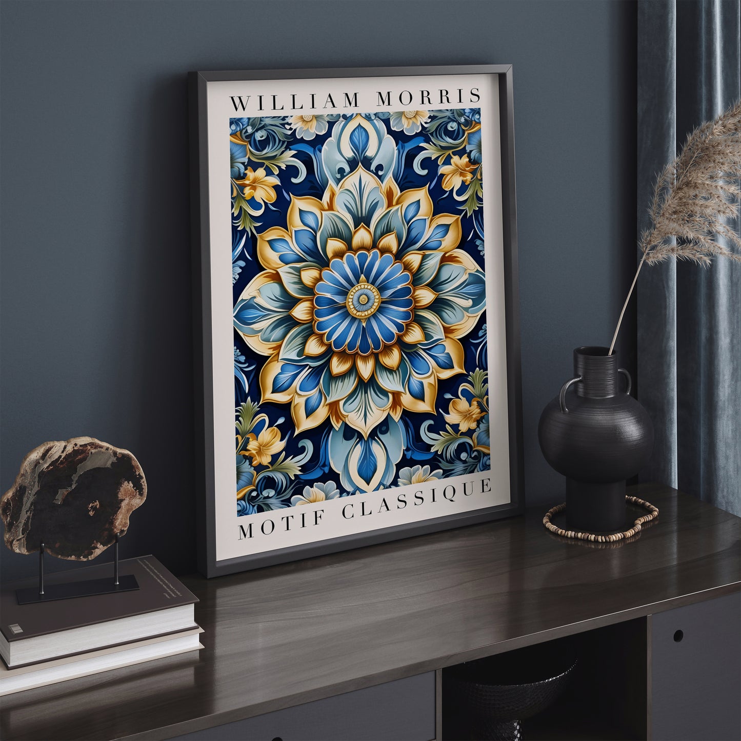 William Morris Motif Classique Wall Art
