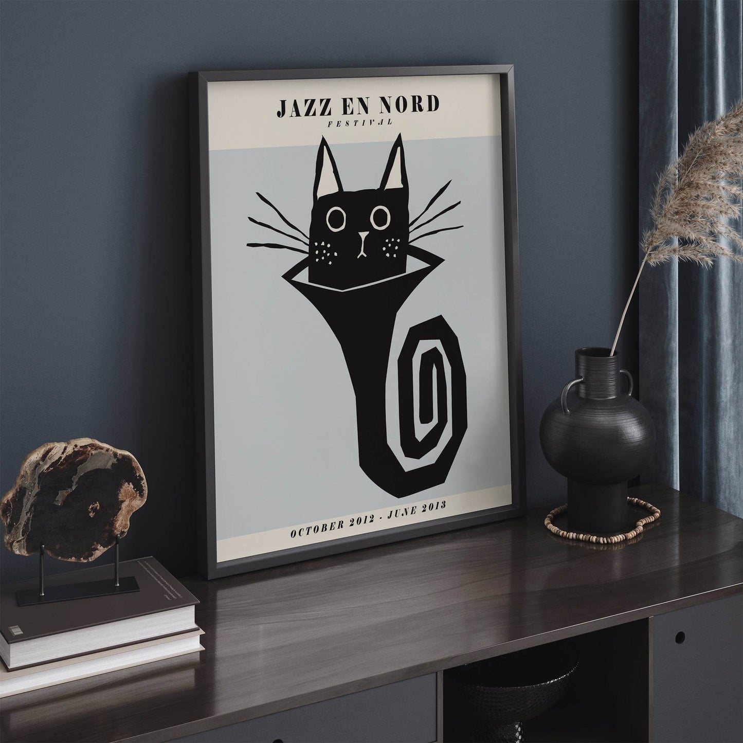 Jazz En Nord - Cat Poster - HypeSheriff Europe