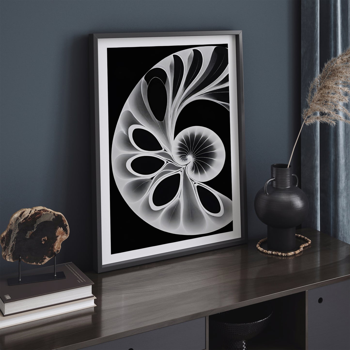 Organic Shape Ernst Haeckel Art Print