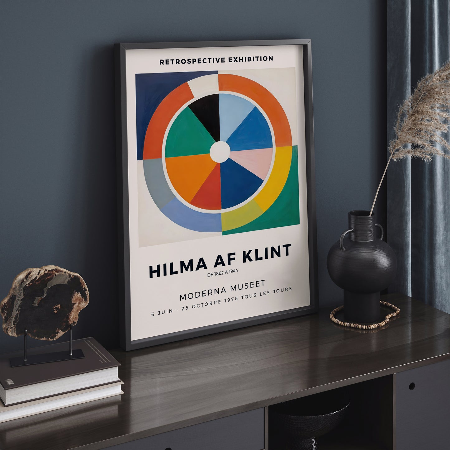 Inspired by Hilma af Klint Modern Exhibition Poster