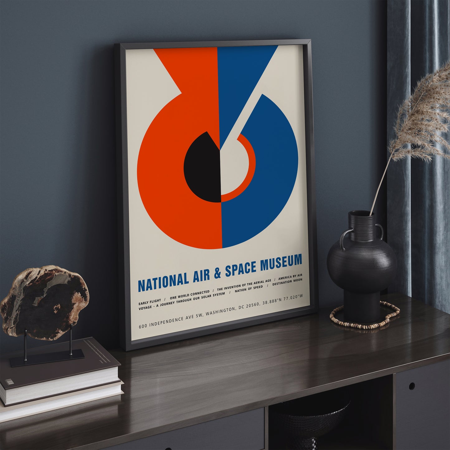 Air & Space Museum Retro Wall Art