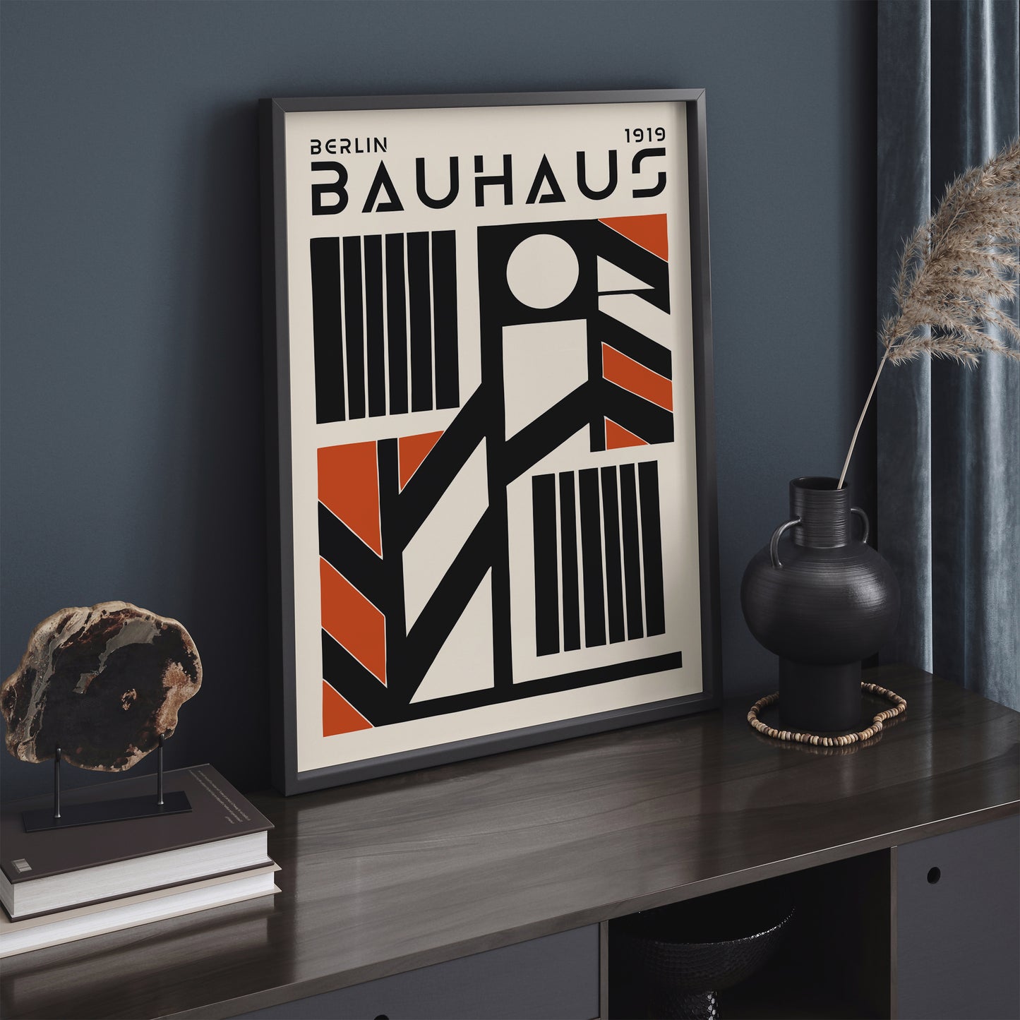 Berlin Bauhaus 1919 Office Decor Art Print