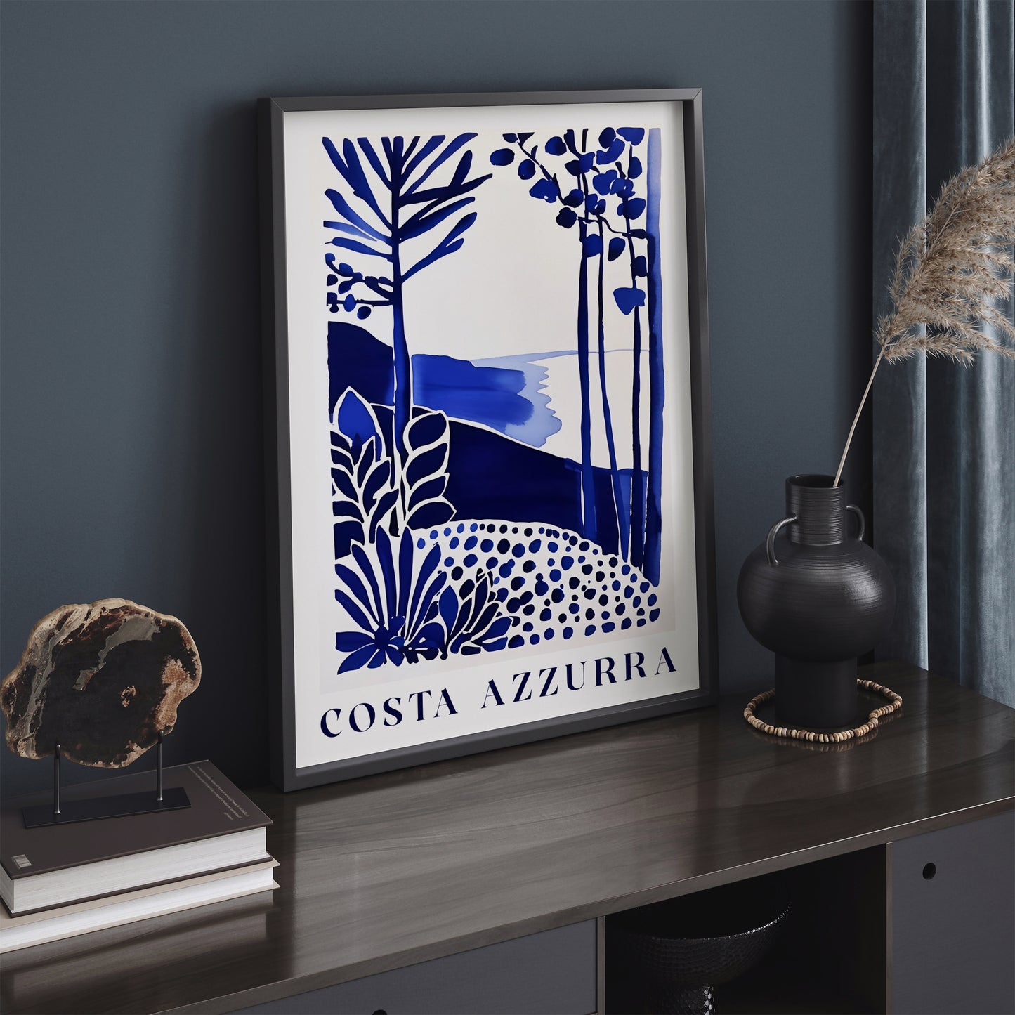 Azure Horizons French Riviera Poster