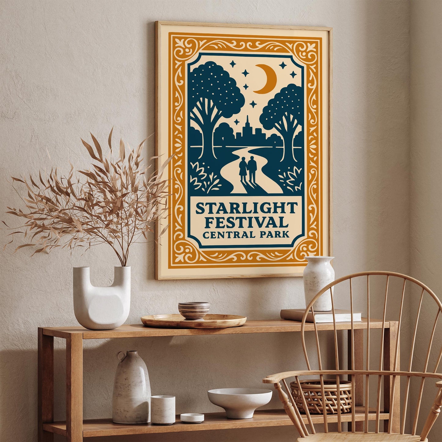 Starlight Festival Central Park NYC Poster