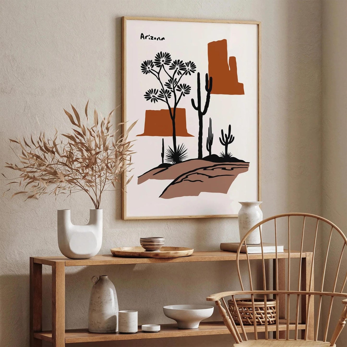 Arizona Modern Minimalist Art Print