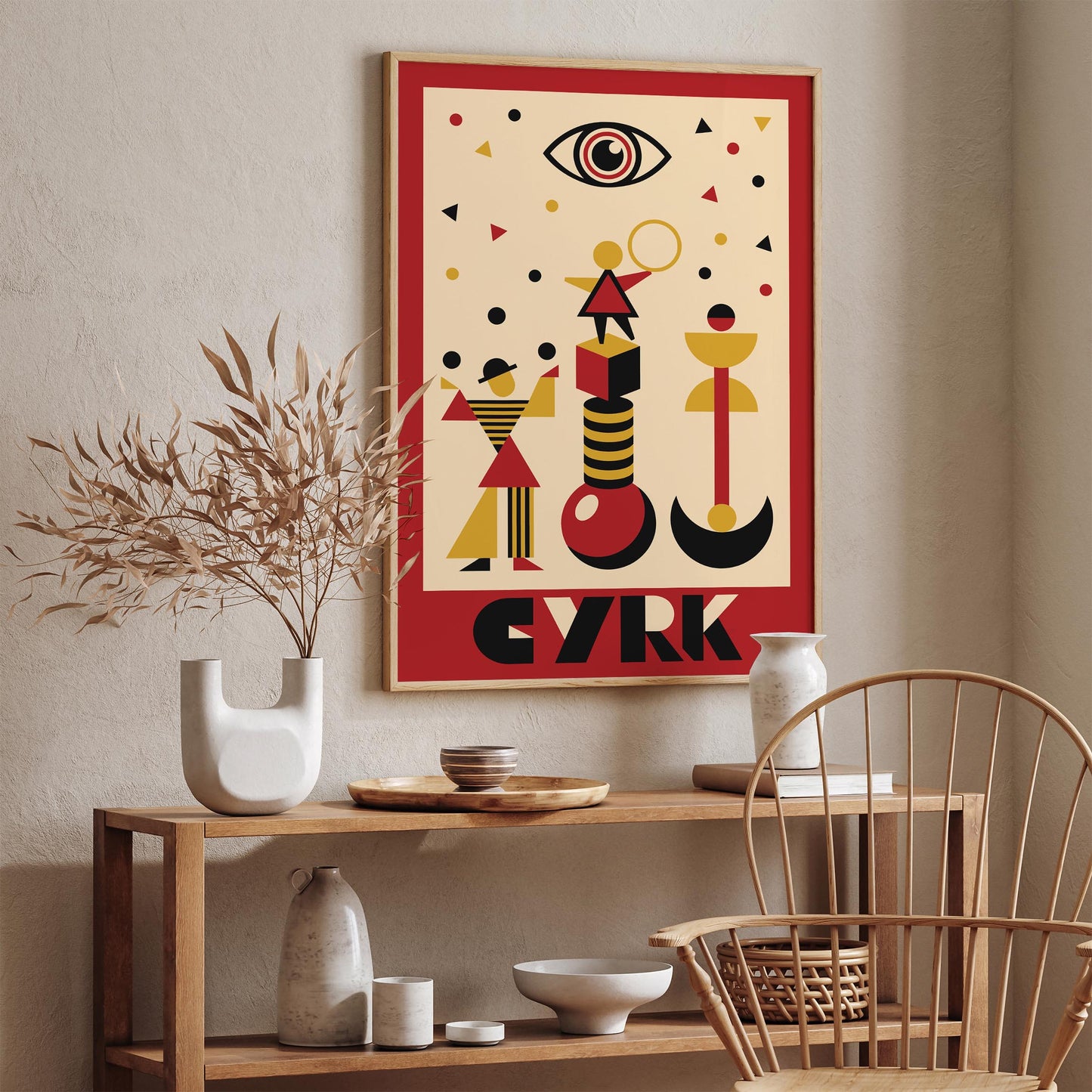 Polish Circus Vintage Poster