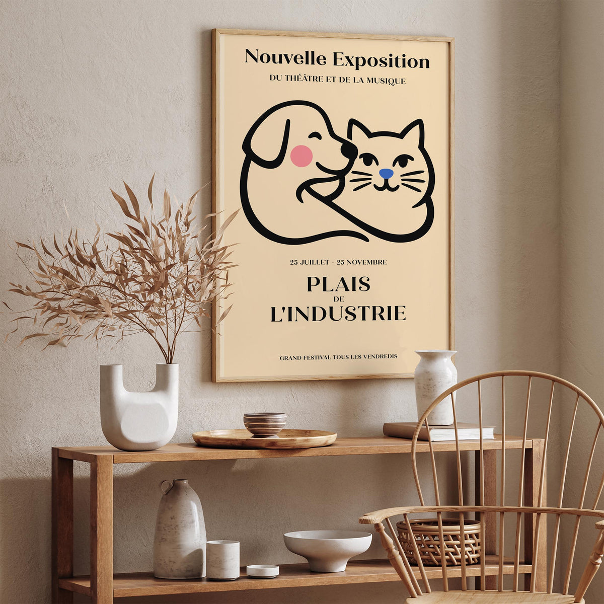 French Exhibition Poster