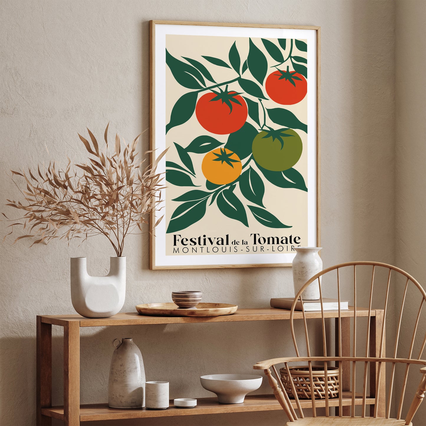 Festival de la Tomate French Poster