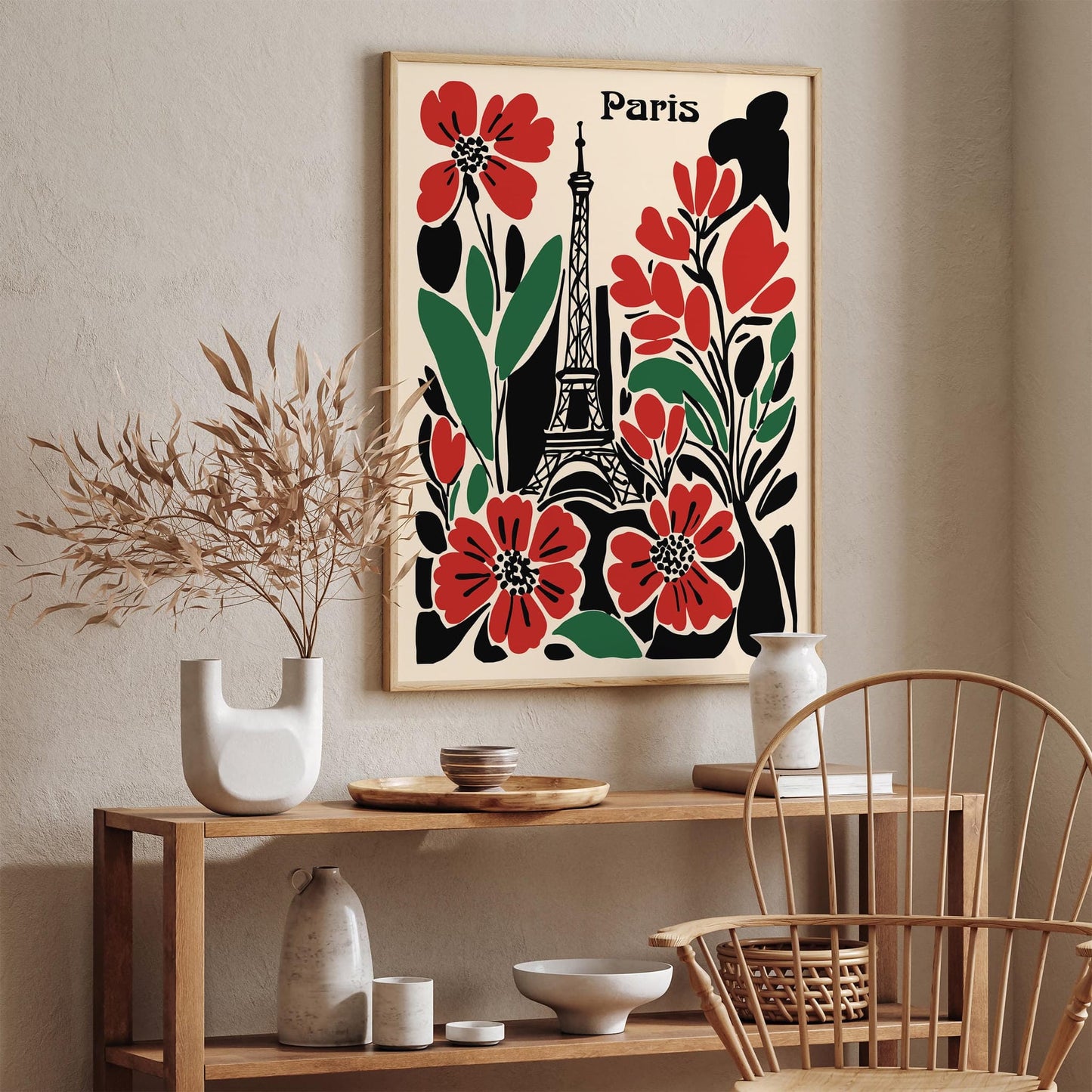 Paris Travel Poster – Spring Edition