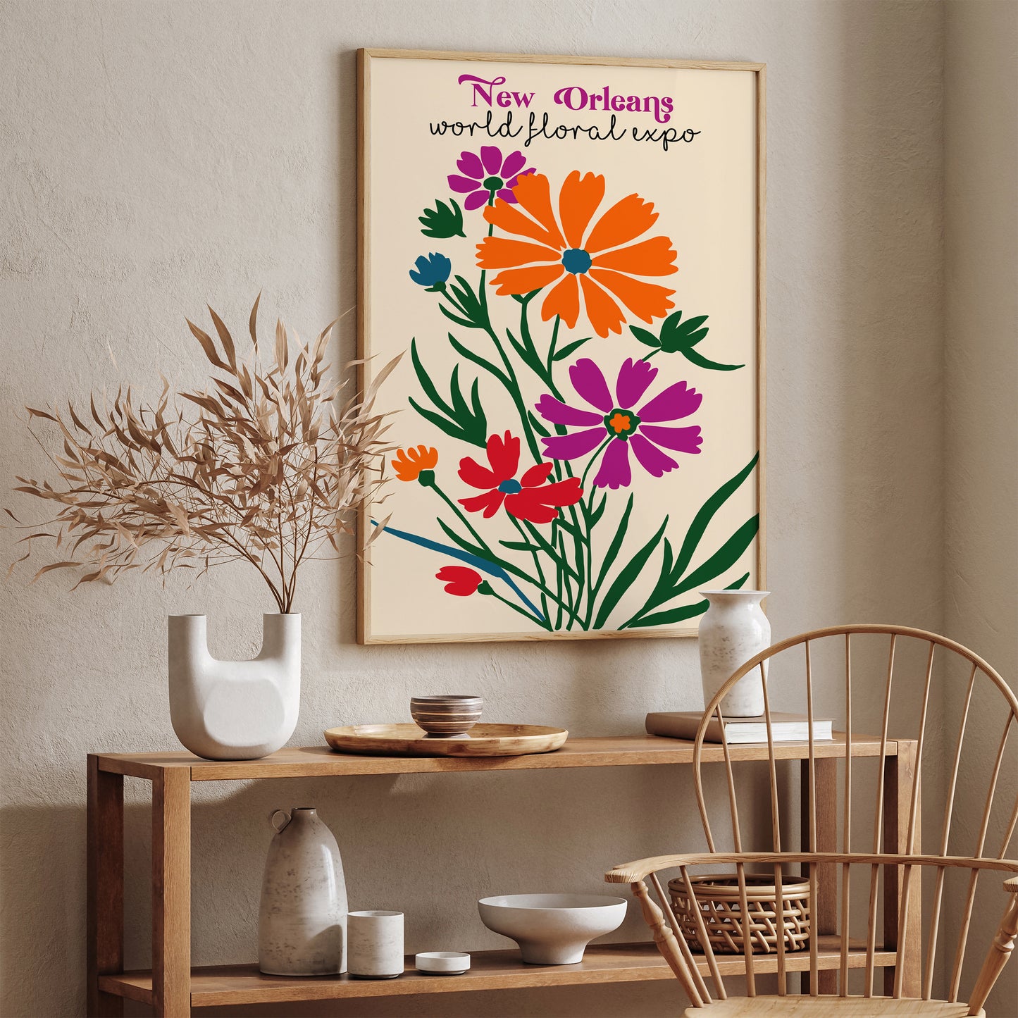 New Orleans World Floral Expo Poster