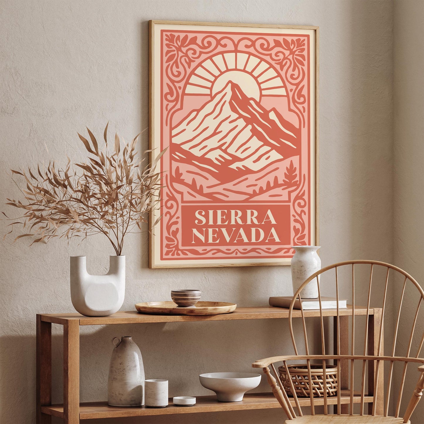 Sierra Nevada Landscape Poster