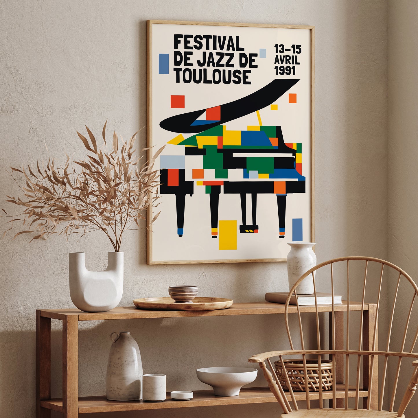 1991 Festival De Jazz De Toulouse Poster