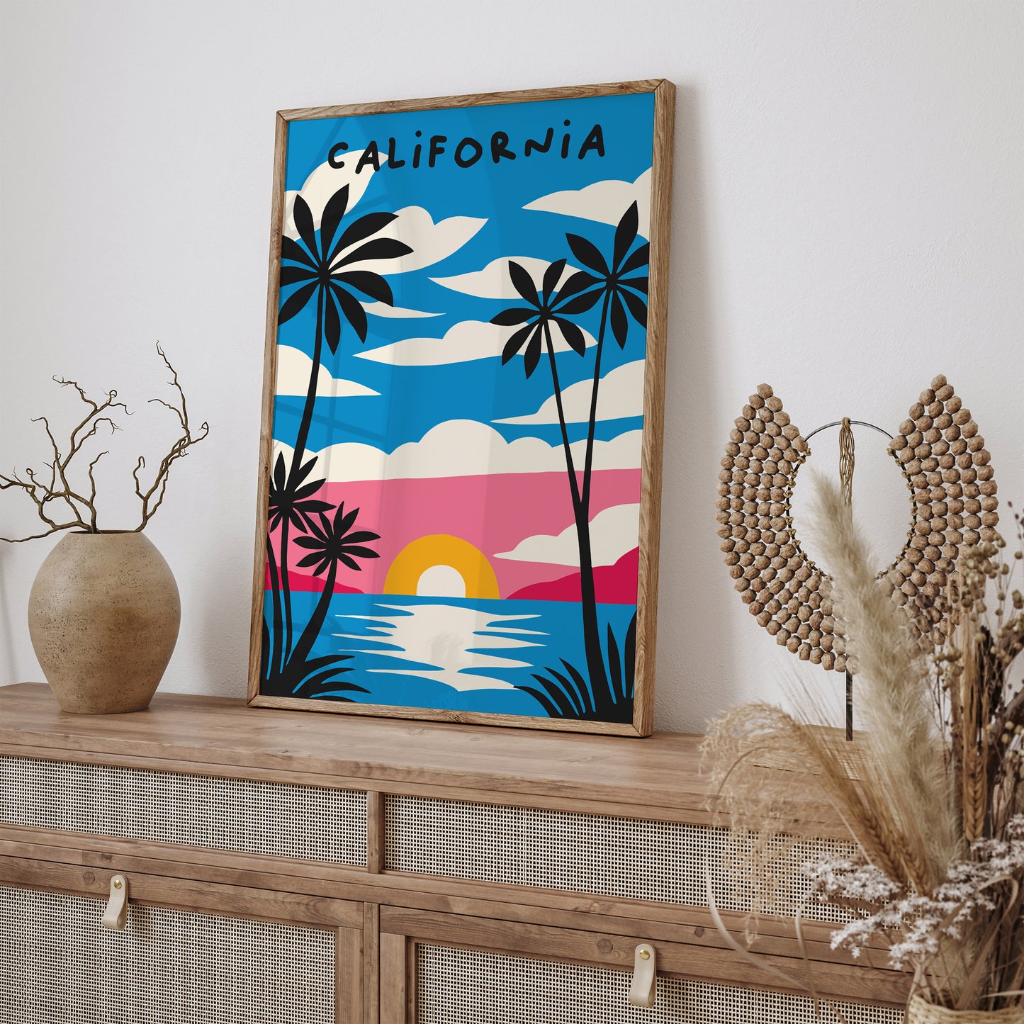 California Sunshine Landscape Wall Art