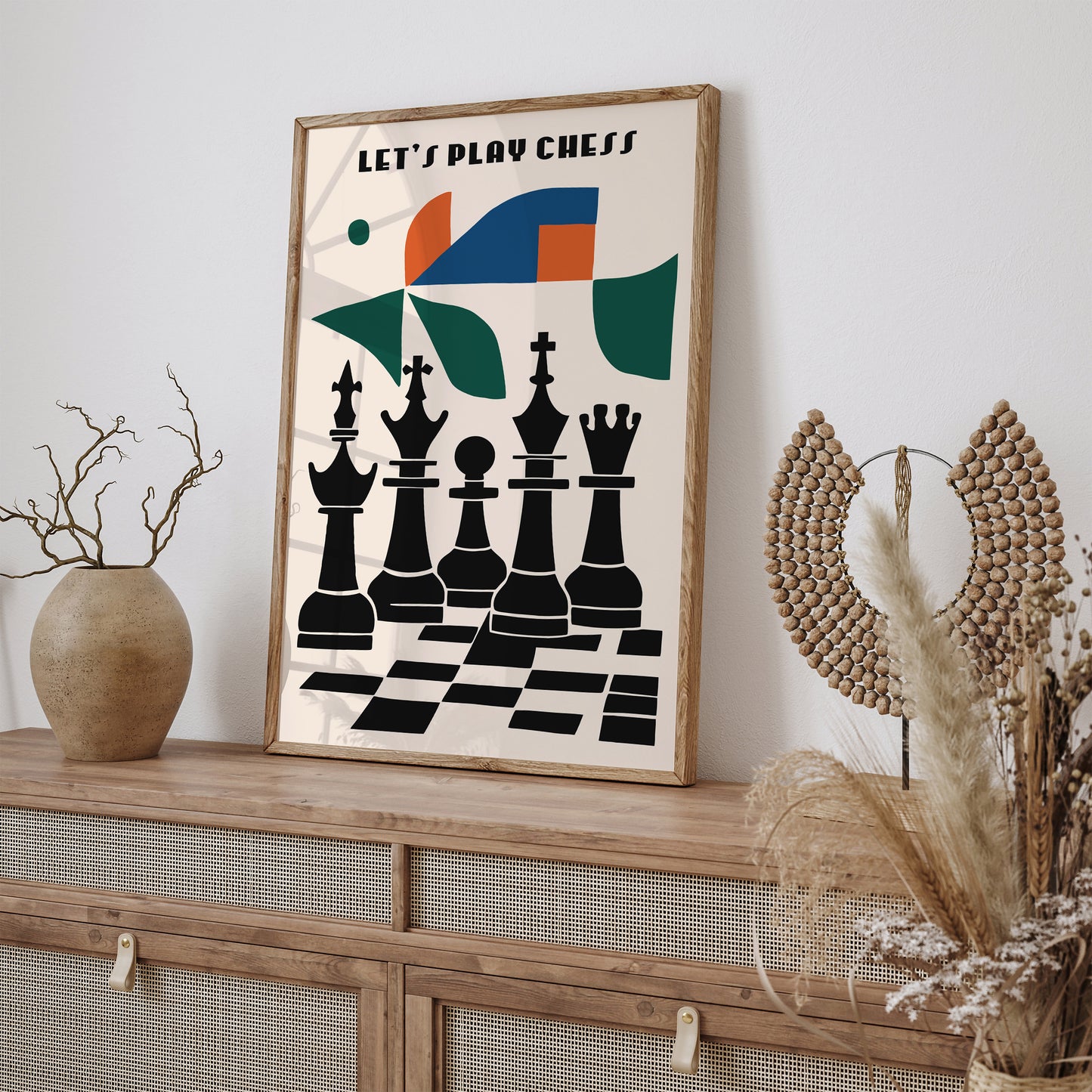 Let's Play Chess Poster