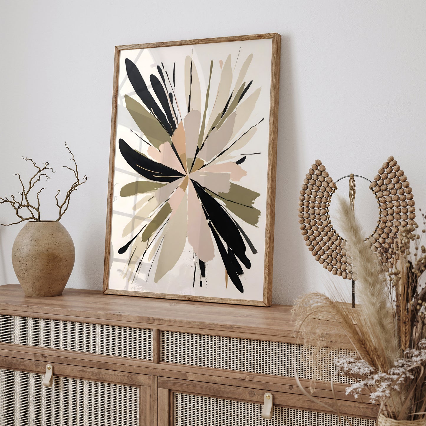 Affordable Abstract Painting Print for Trendy Wall Decor