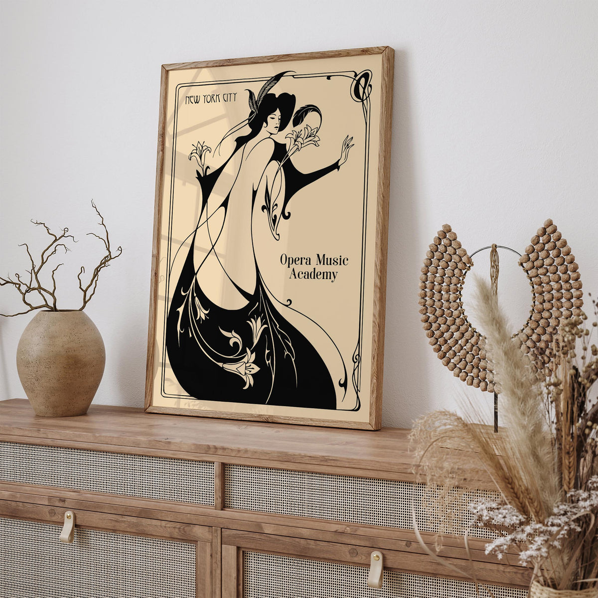 Opera Music Academy NYC Art Poster