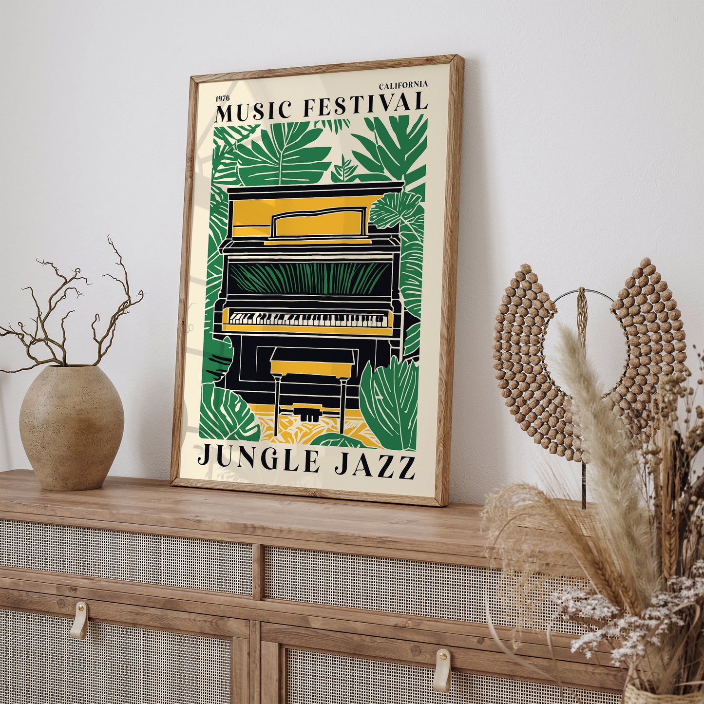 Jungle Jazz Music Festival Poster 2025
