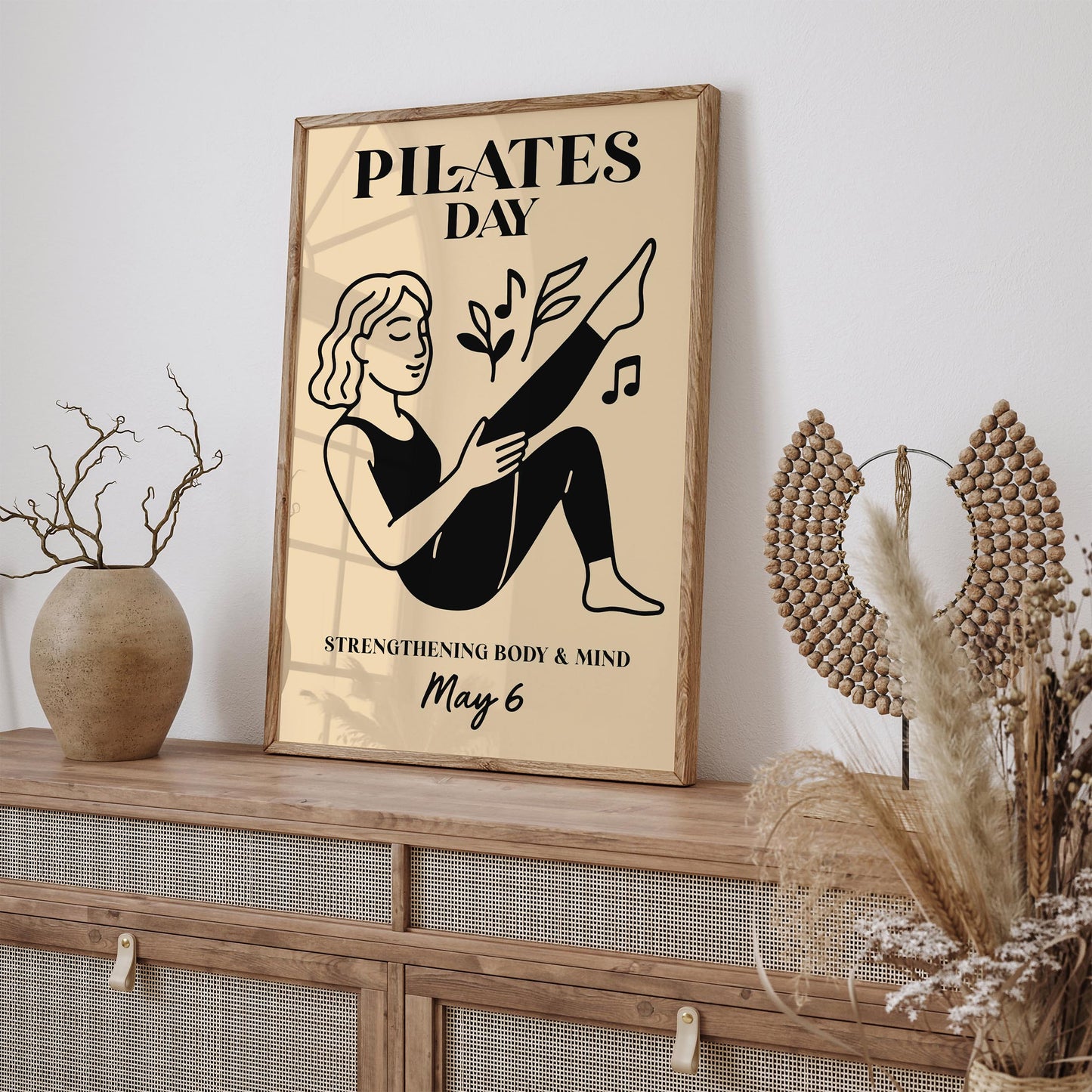 Pilates Day Poster