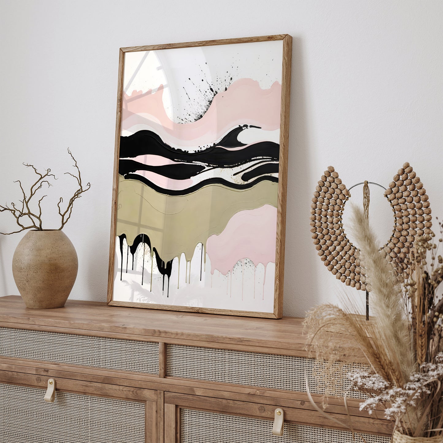 Abstract Landscape Art Print for Home Interiors