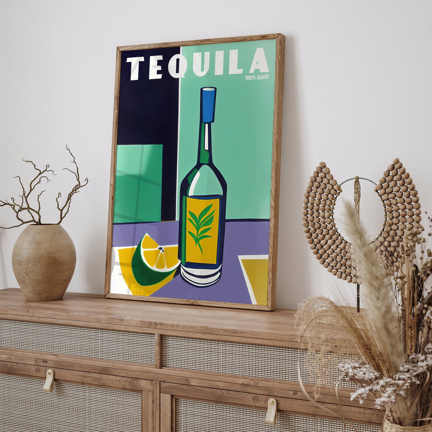 Tequila Drink Kitchen Wall Art