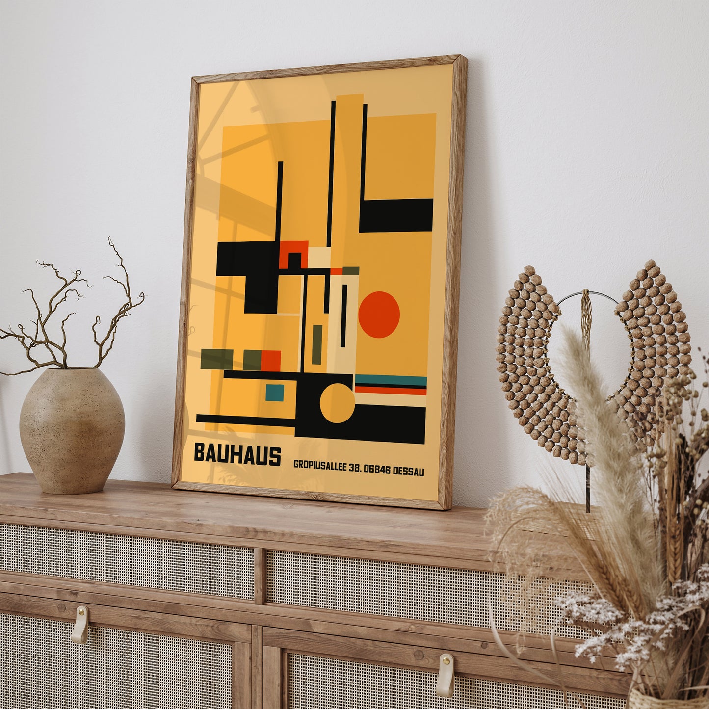 Bauhaus Retro Exhibition Print