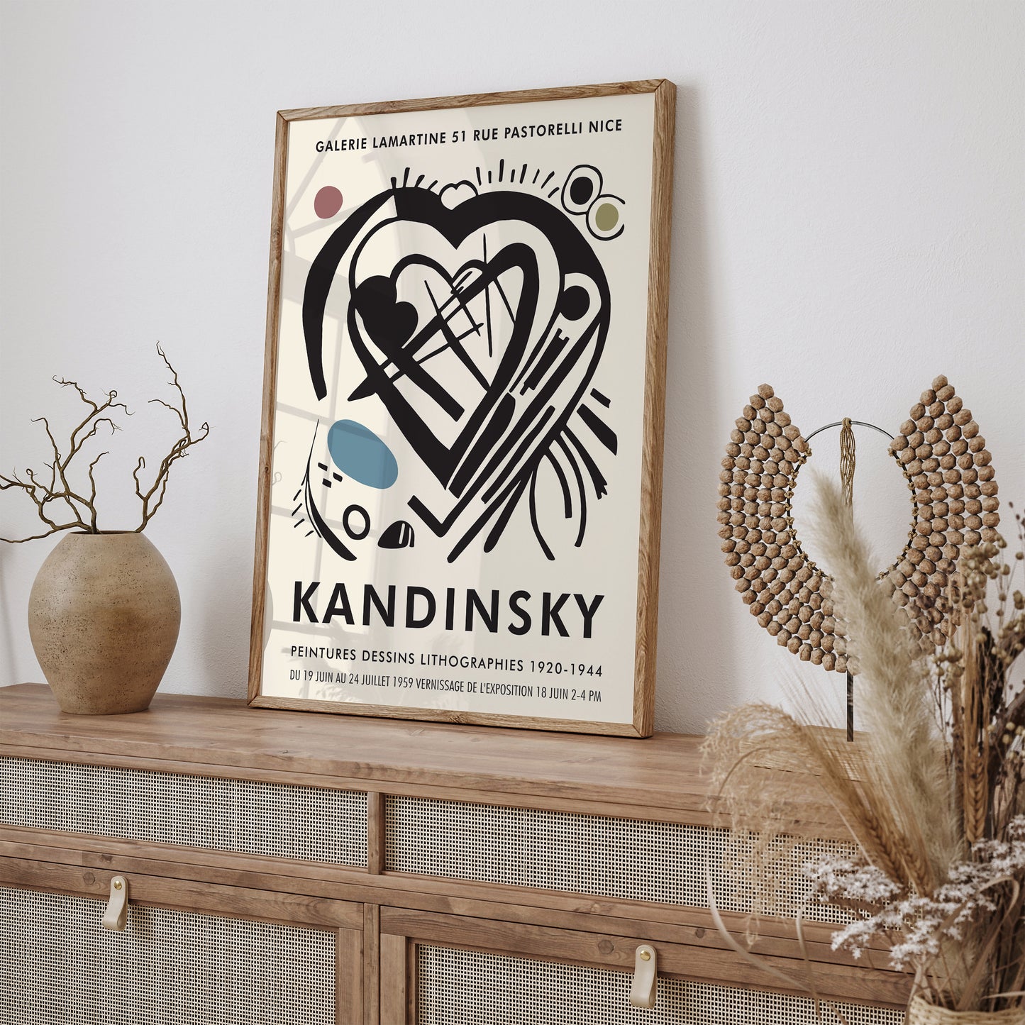 Kandinsky Abstract Modern 2024 Collection Poster