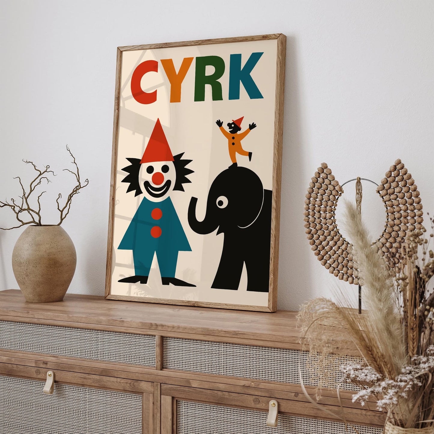 Circus Retro Funny Poster