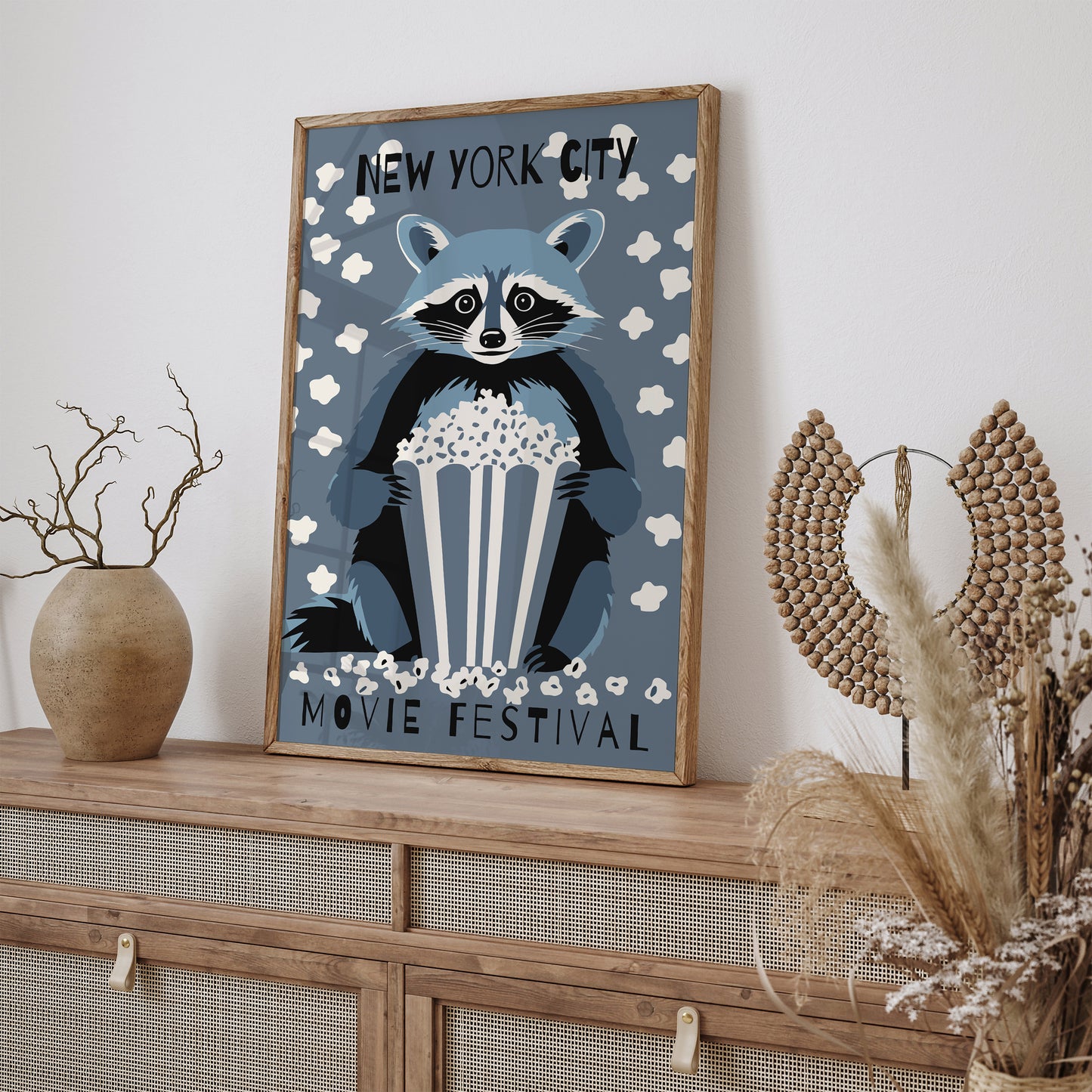 New York City Movie Festival Art Print 2025