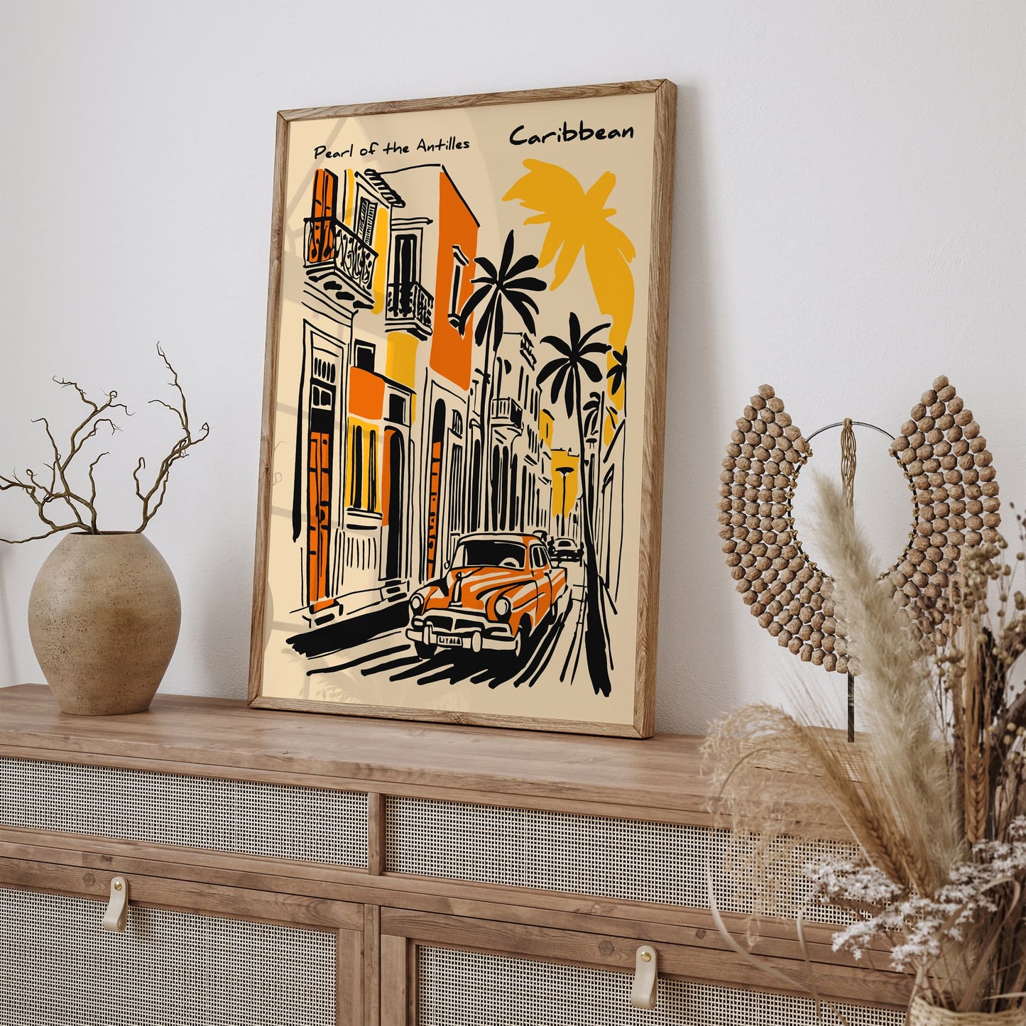 Havana Cuba Poster - Vintage Travel Wall Art