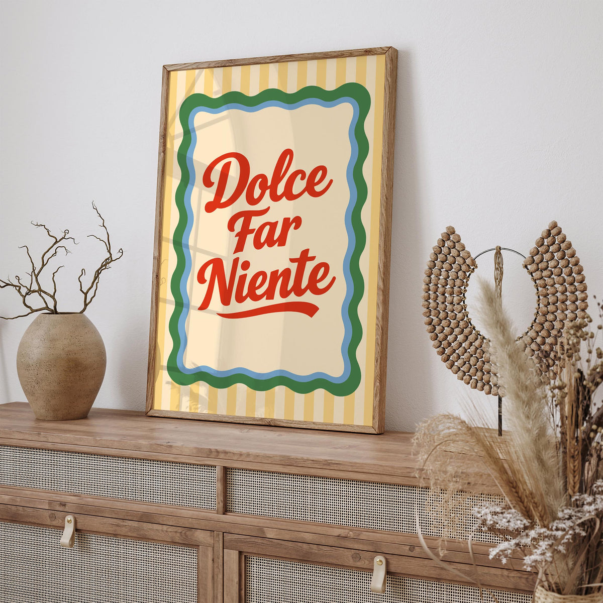 Dolce Far Niente Italian Quote Poster