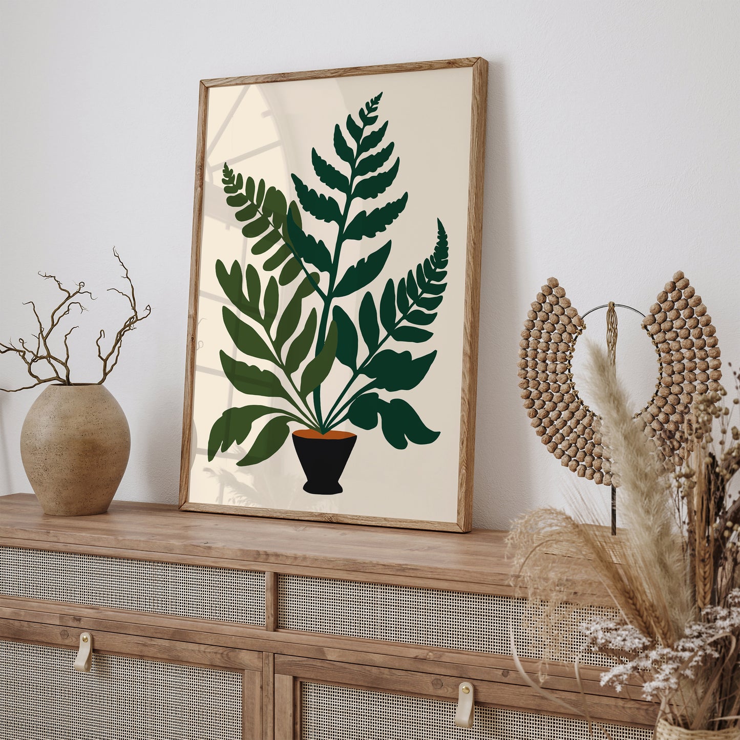 House Plant Fern Art Print