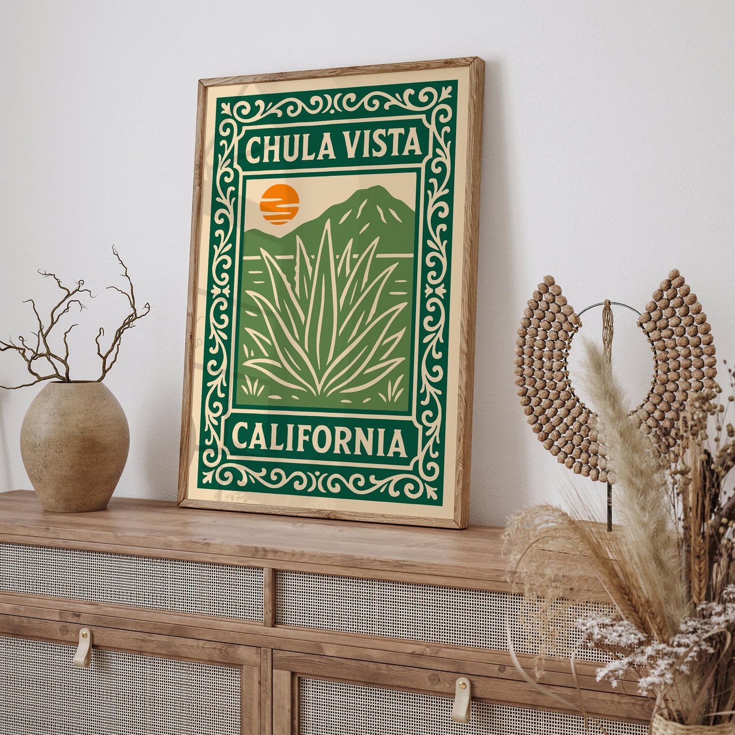Chula Vista Poster - California Travel Wall Art