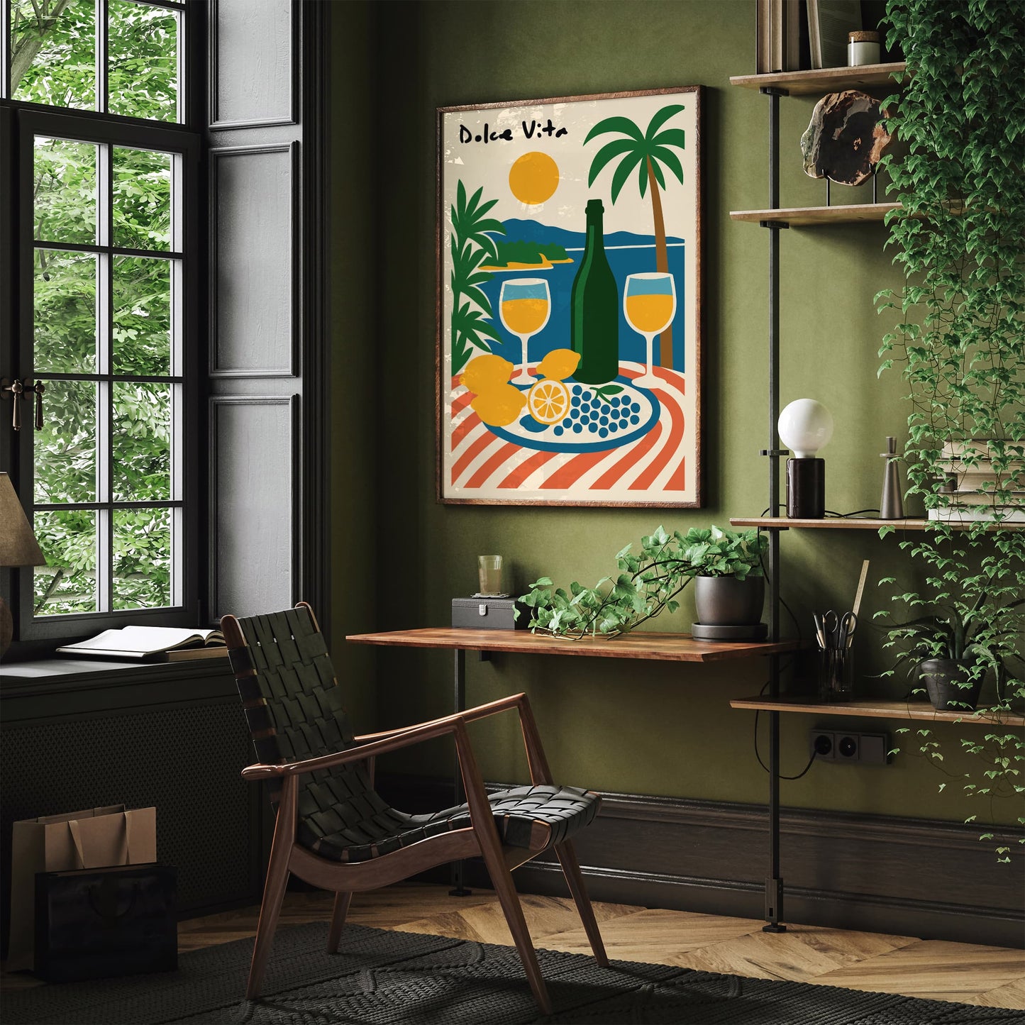 Dolce Vita Poster - Italian Holiday Wall Art Print