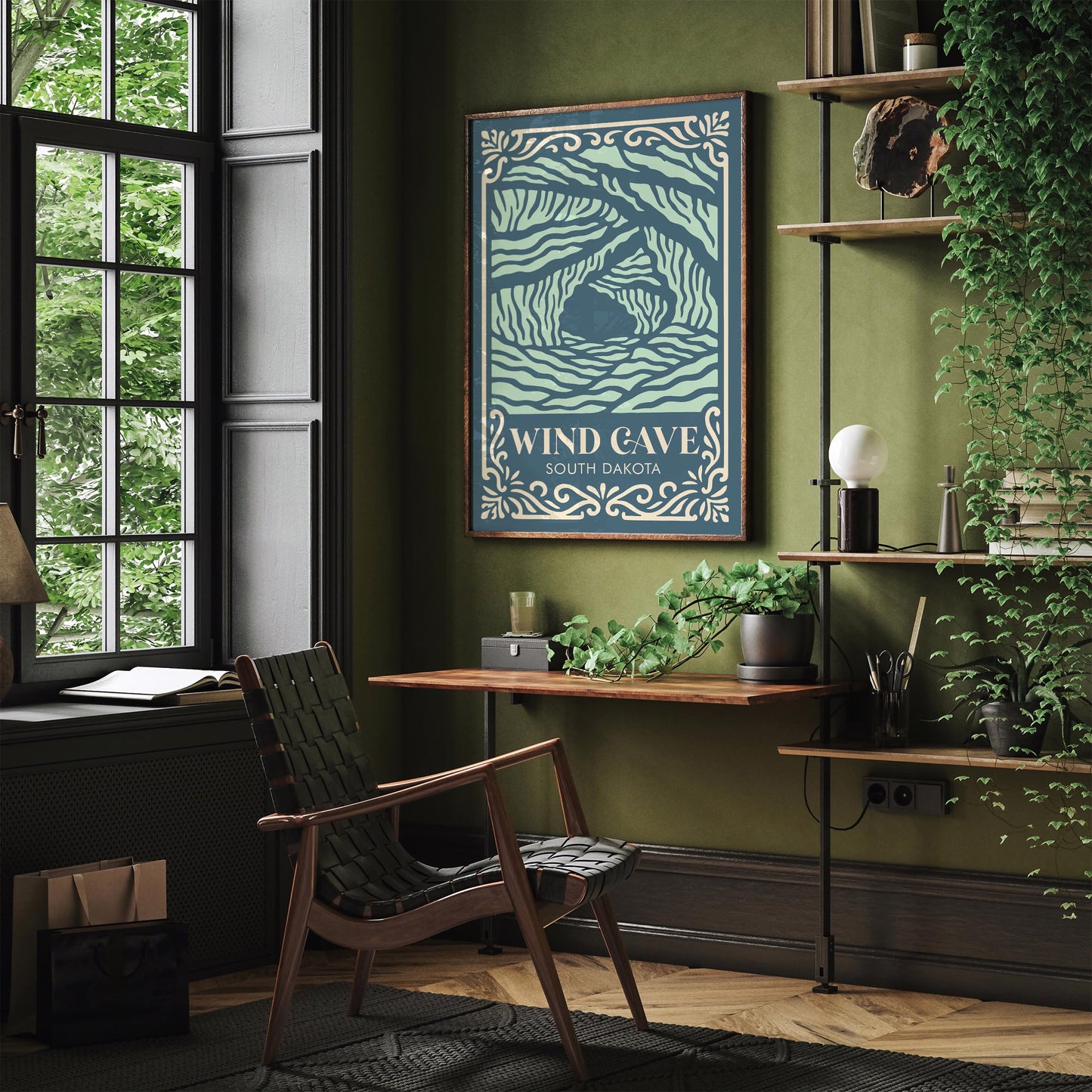 Wind Cave South Dakota Poster