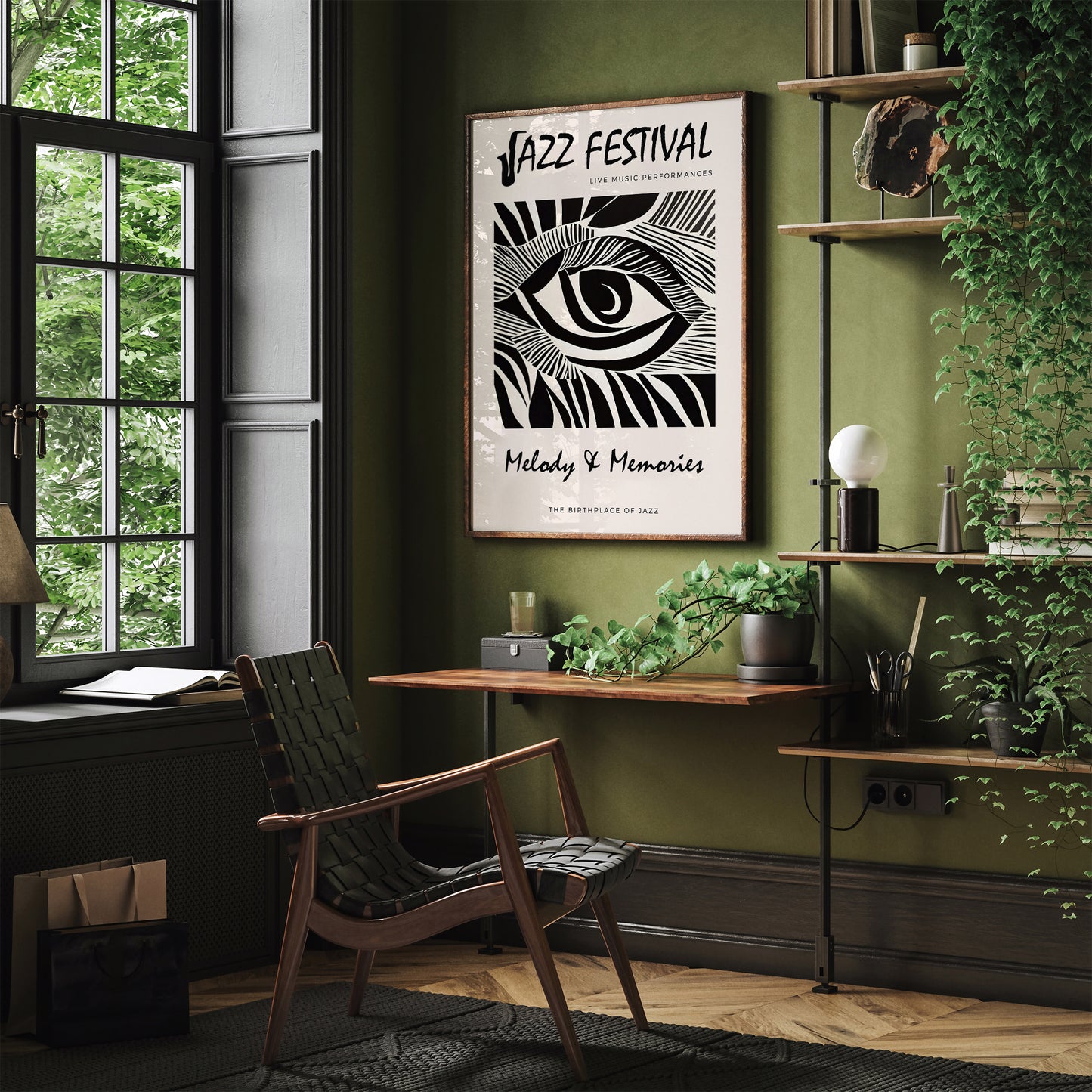 Jazz Music New Orleans Poster