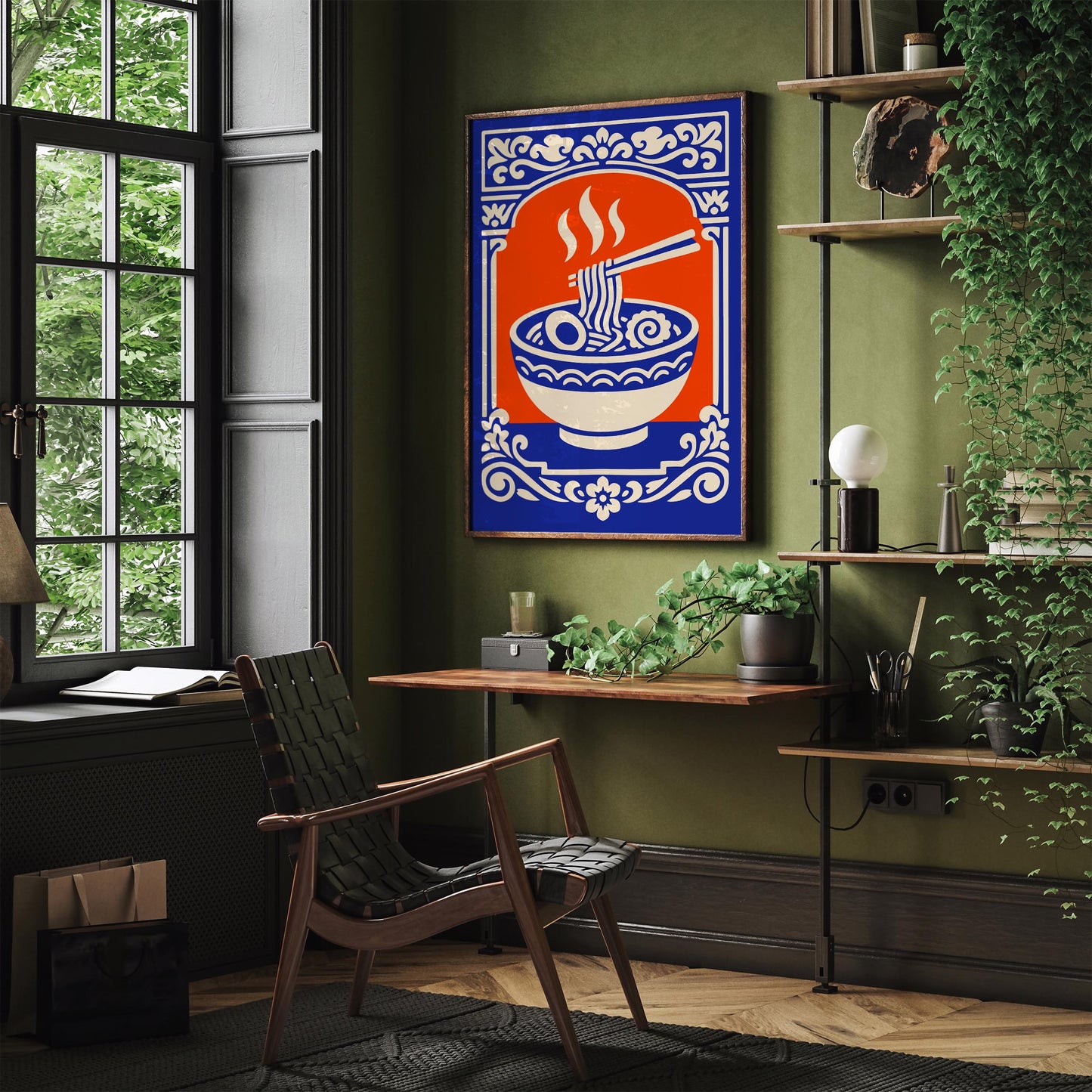 Ramen Bowl Poster - Japanese Food Wall Art