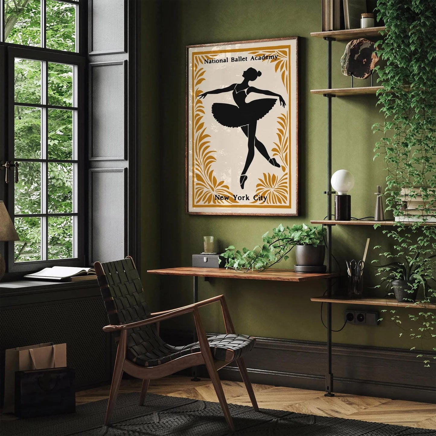 National Ballet Academy NYC Poster