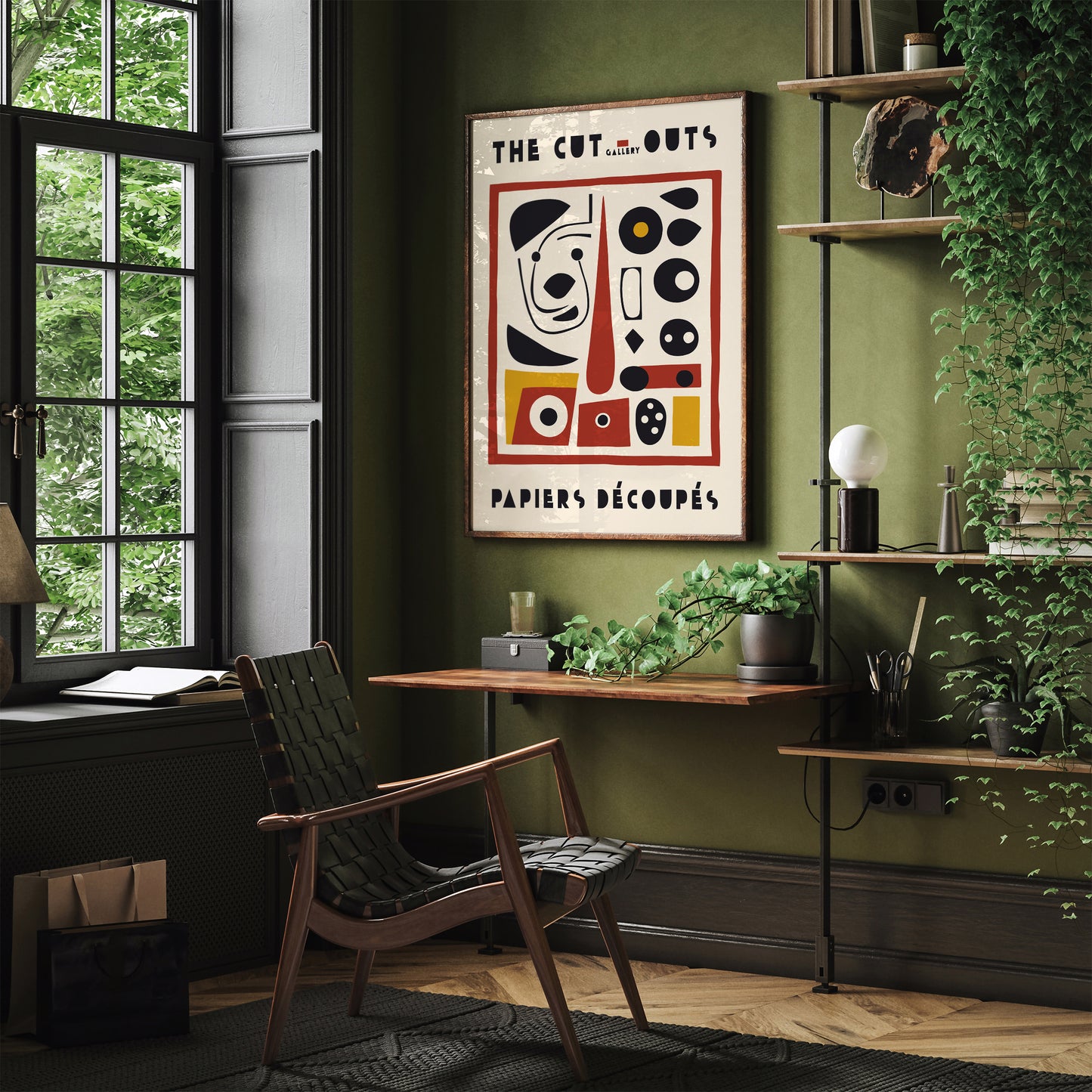 The Cut Outs Gallery Retro Wall Art