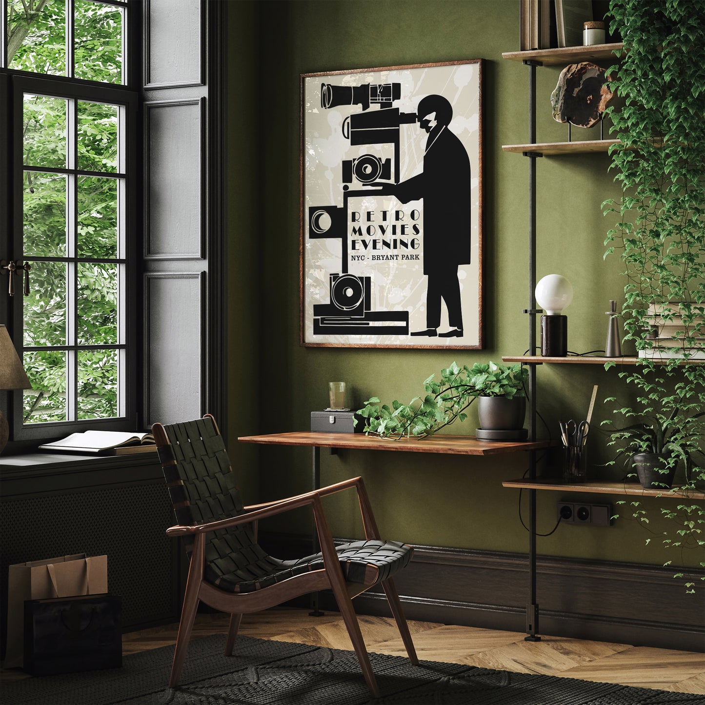 Retro Movies Evening NYC Poster