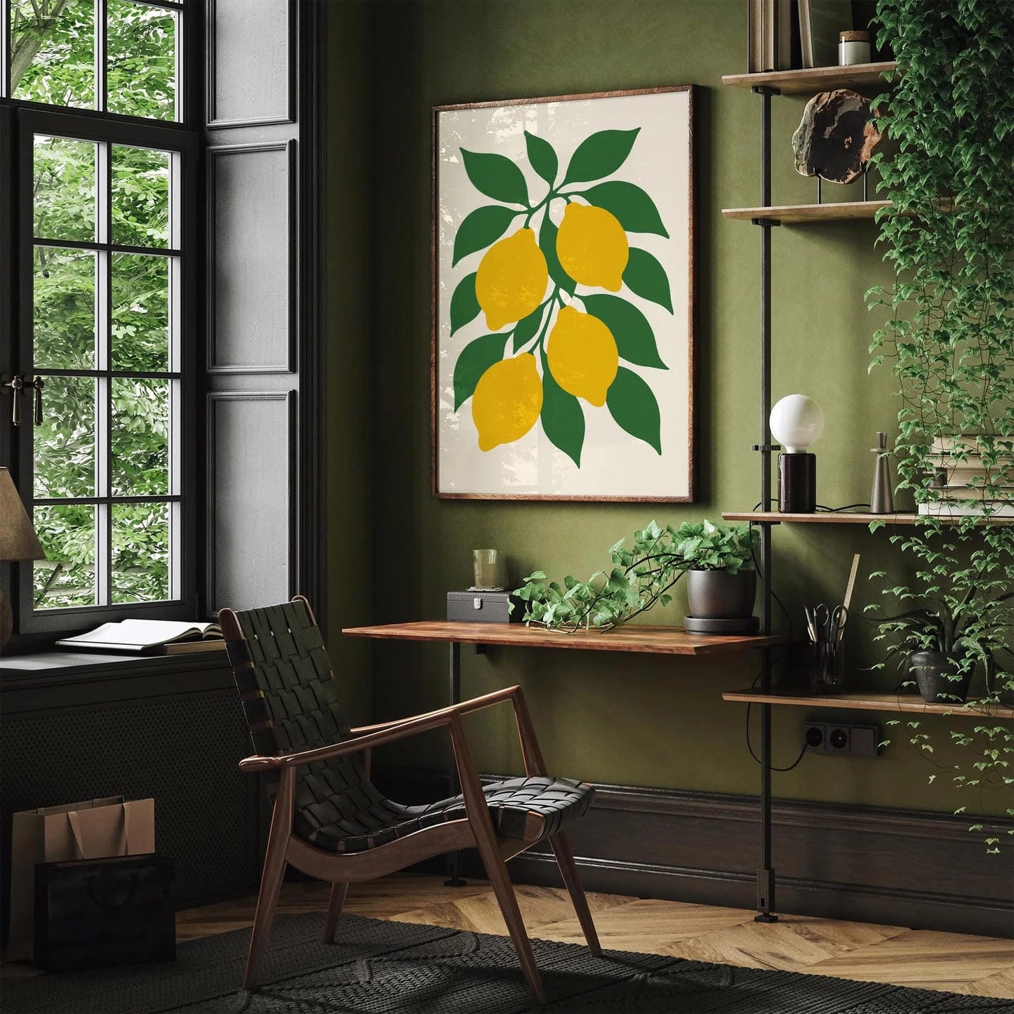 Sicilian Fruit - Lemon Art Print