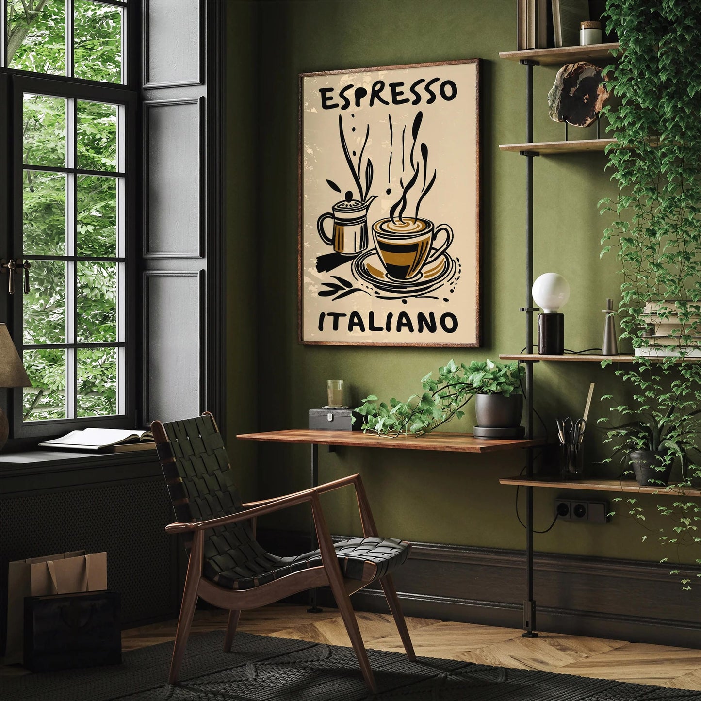 Espresso Italiano Drink Kitchen Poster