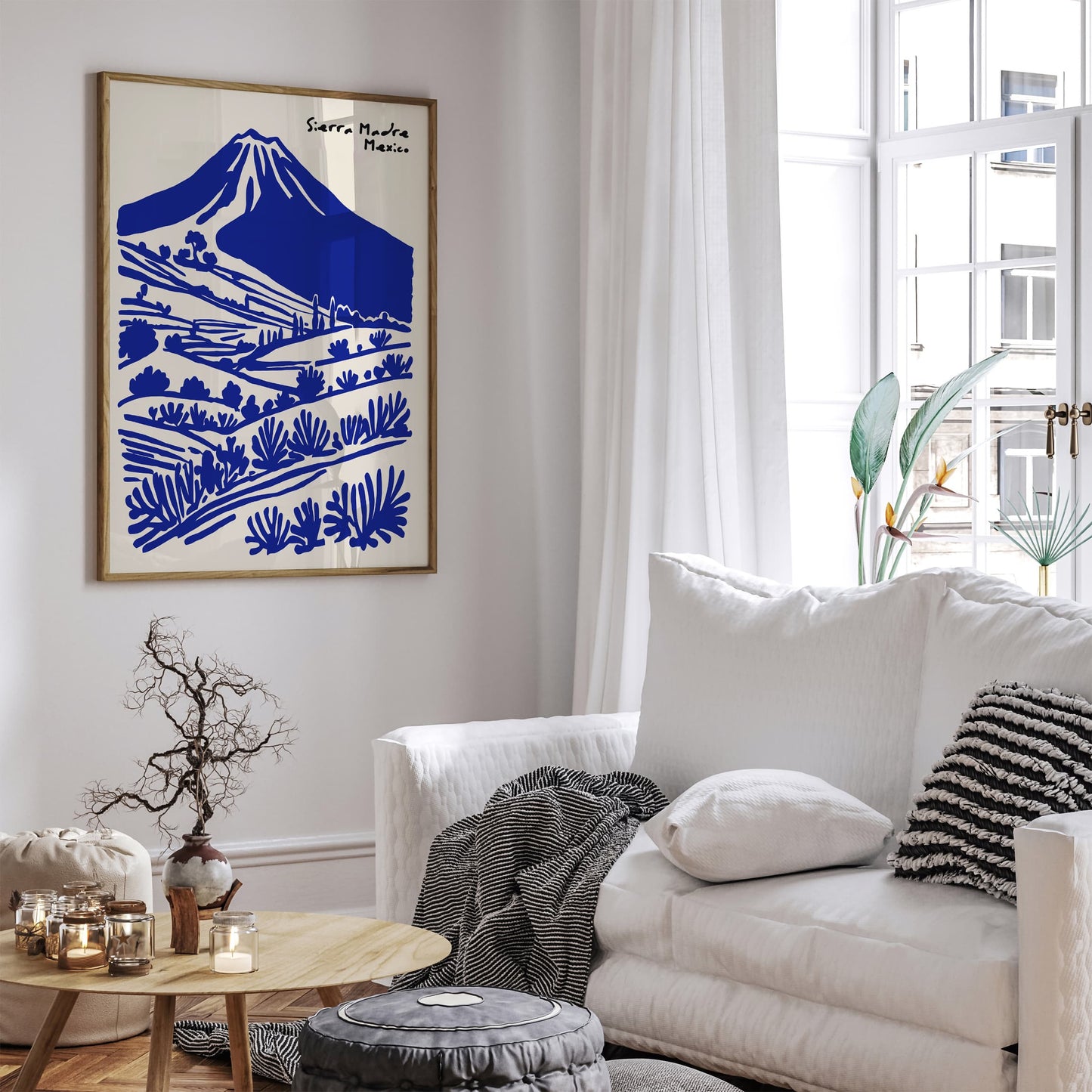 Sierra Madre Poster - Mexico Mountain Landscape Wall Art