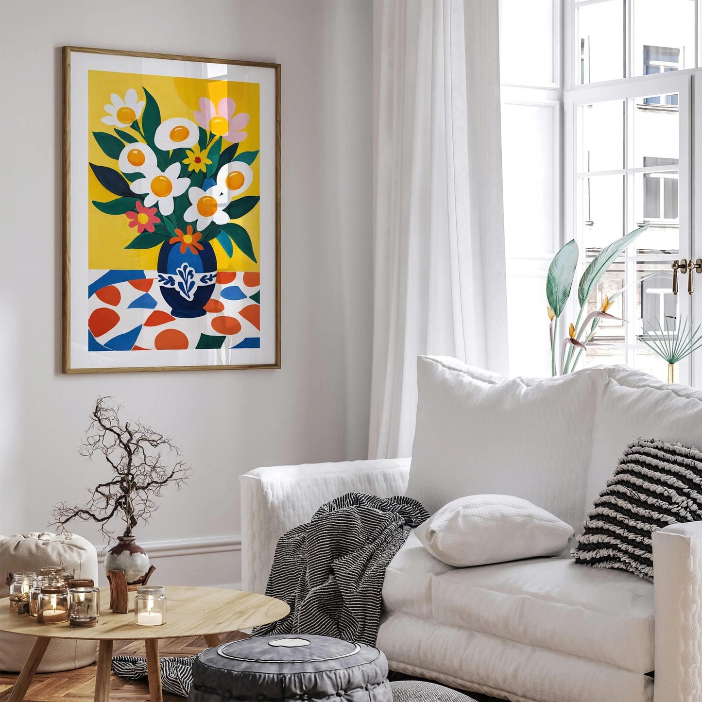 Colorful Easter Home Decor Art Print
