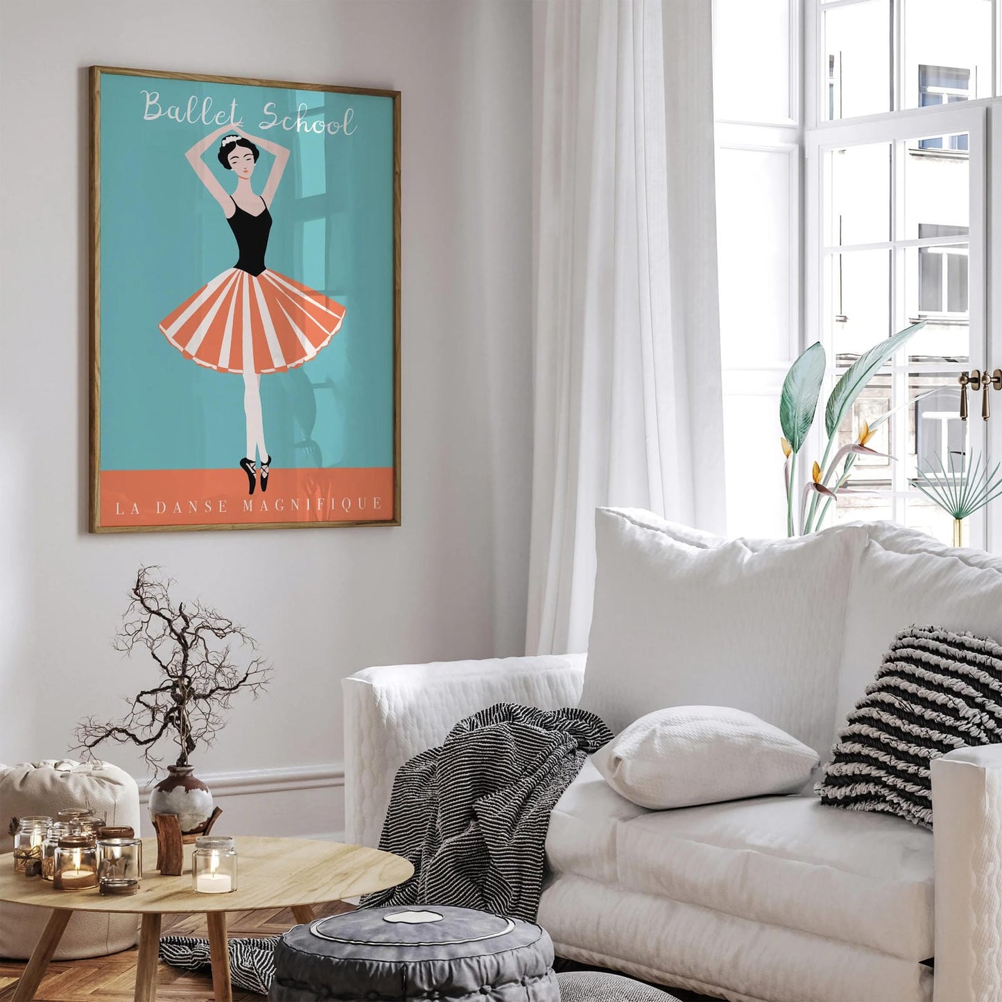 Ballet School Decor Art Print