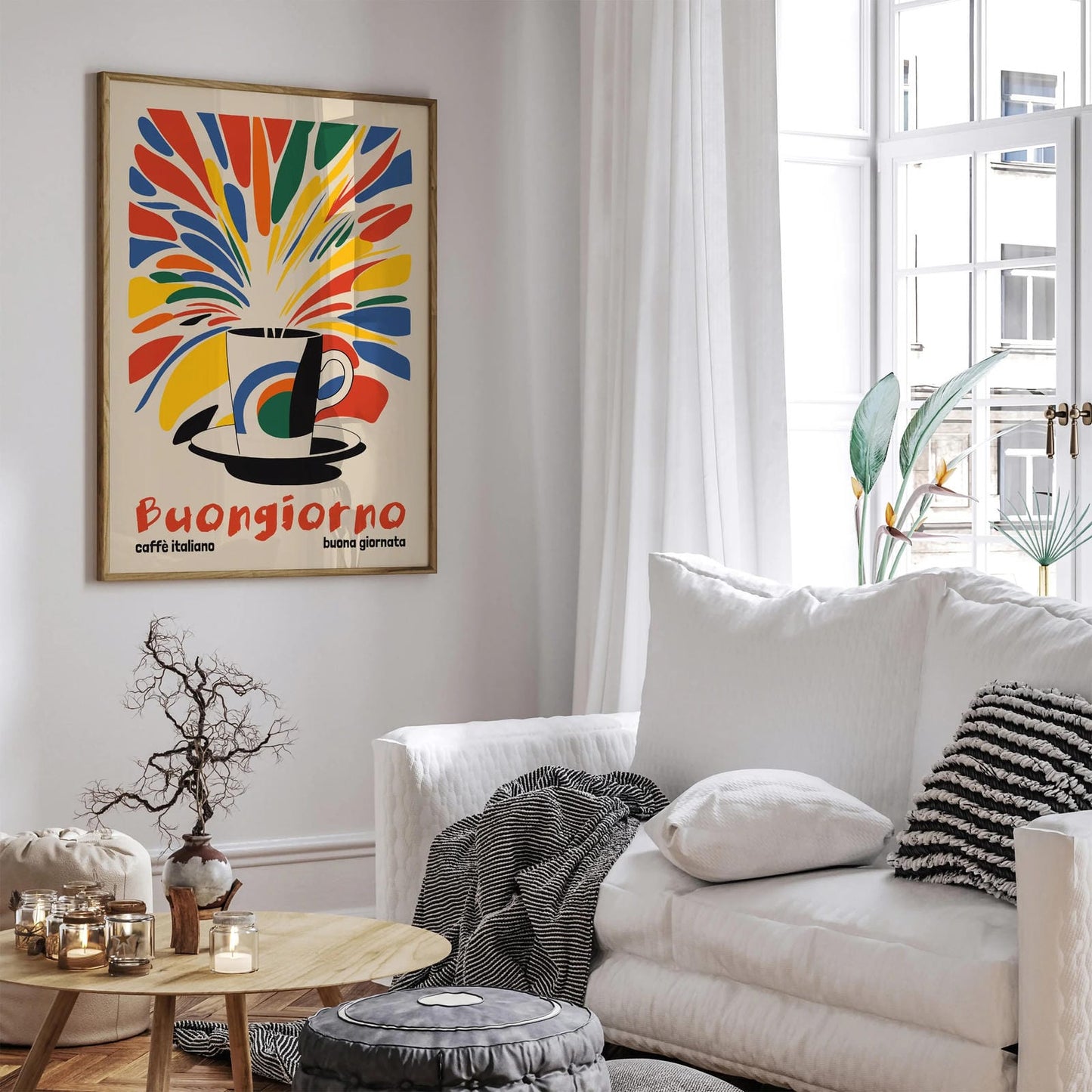 Buongiorno Italian Poster