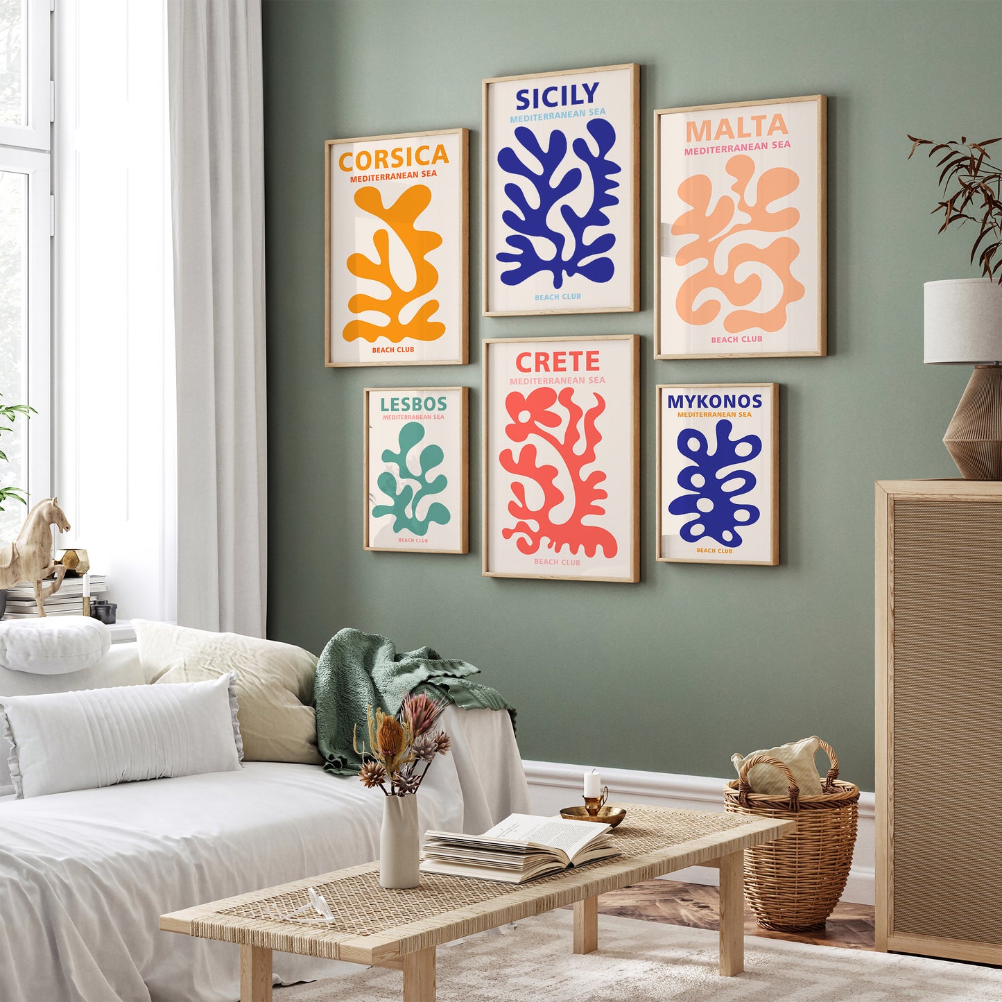 Corsica Beach Club Poster